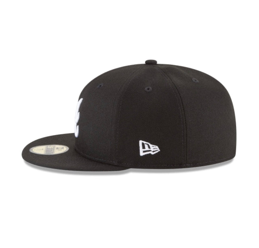 Atlanta Braves Black and White
